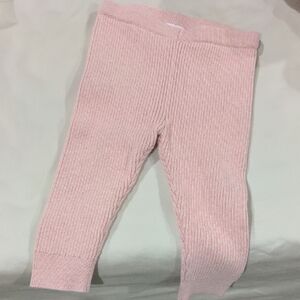 Baby GAP Pink Ribbed Baby Leggings